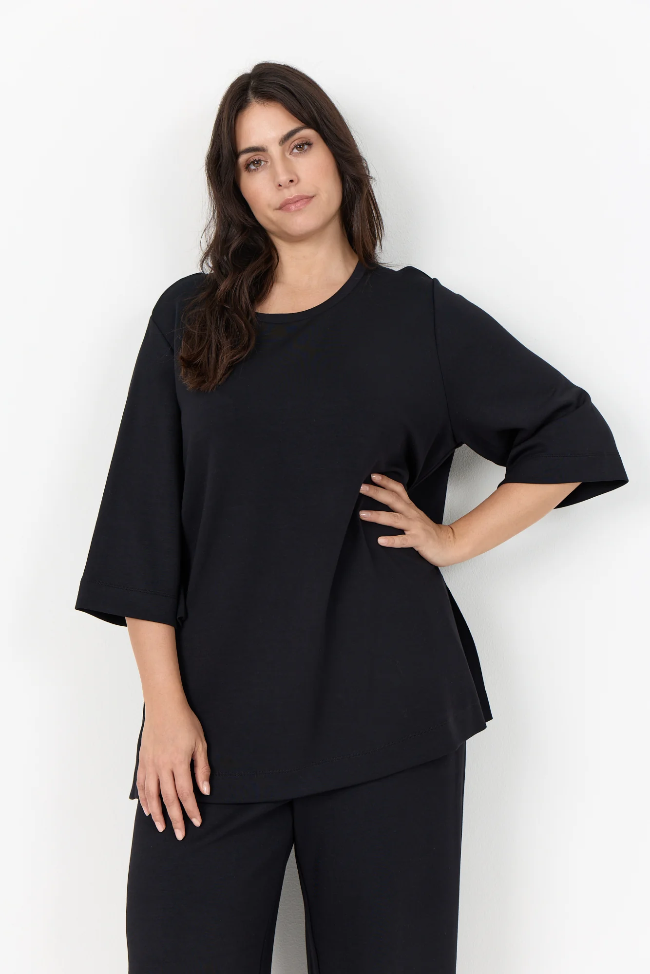 wasabiconcept Blouse W20623 9999 BLACK - Image 3