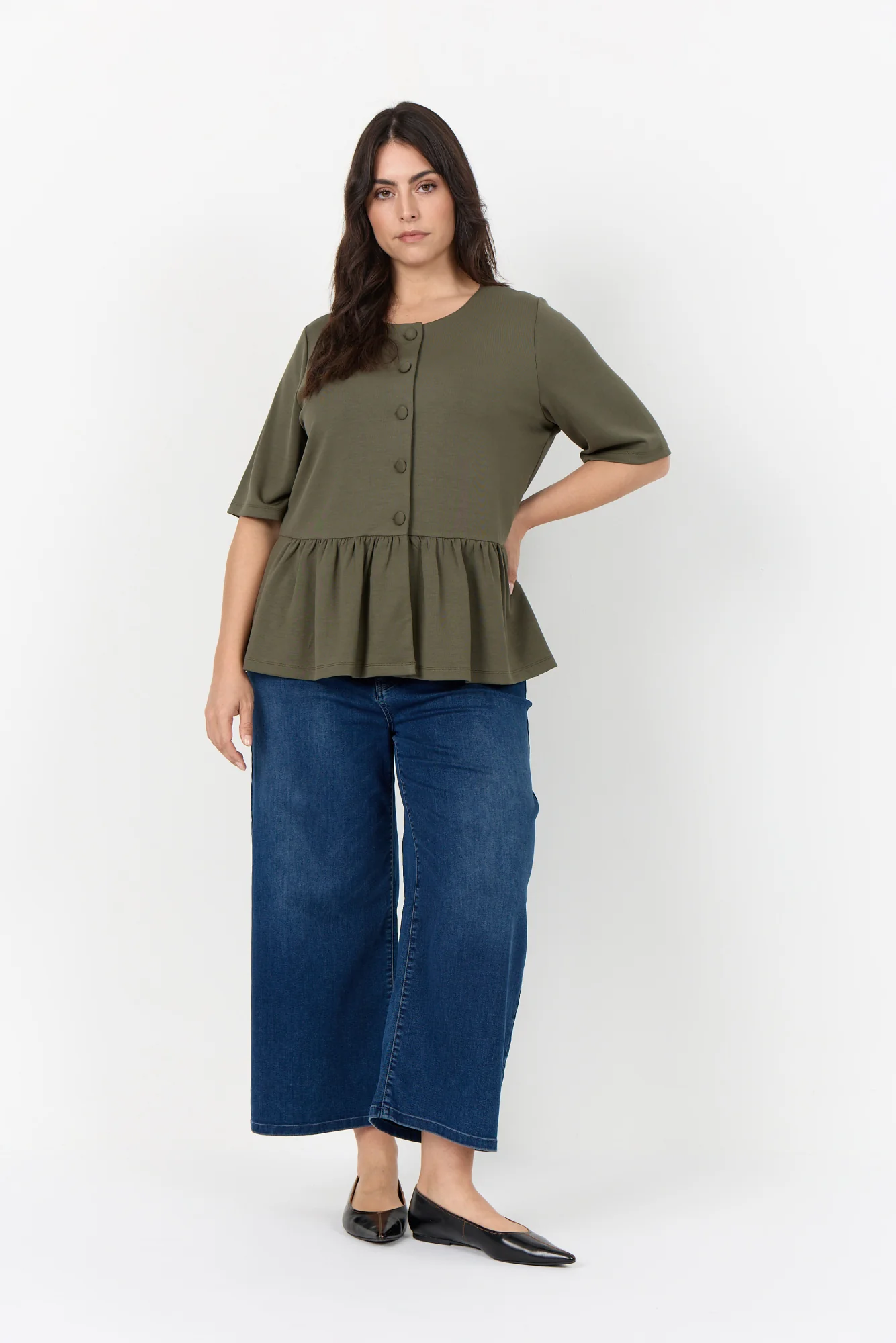 wasabiconcept Blouse W20629 7920 GRAPE LEAF - Image 5