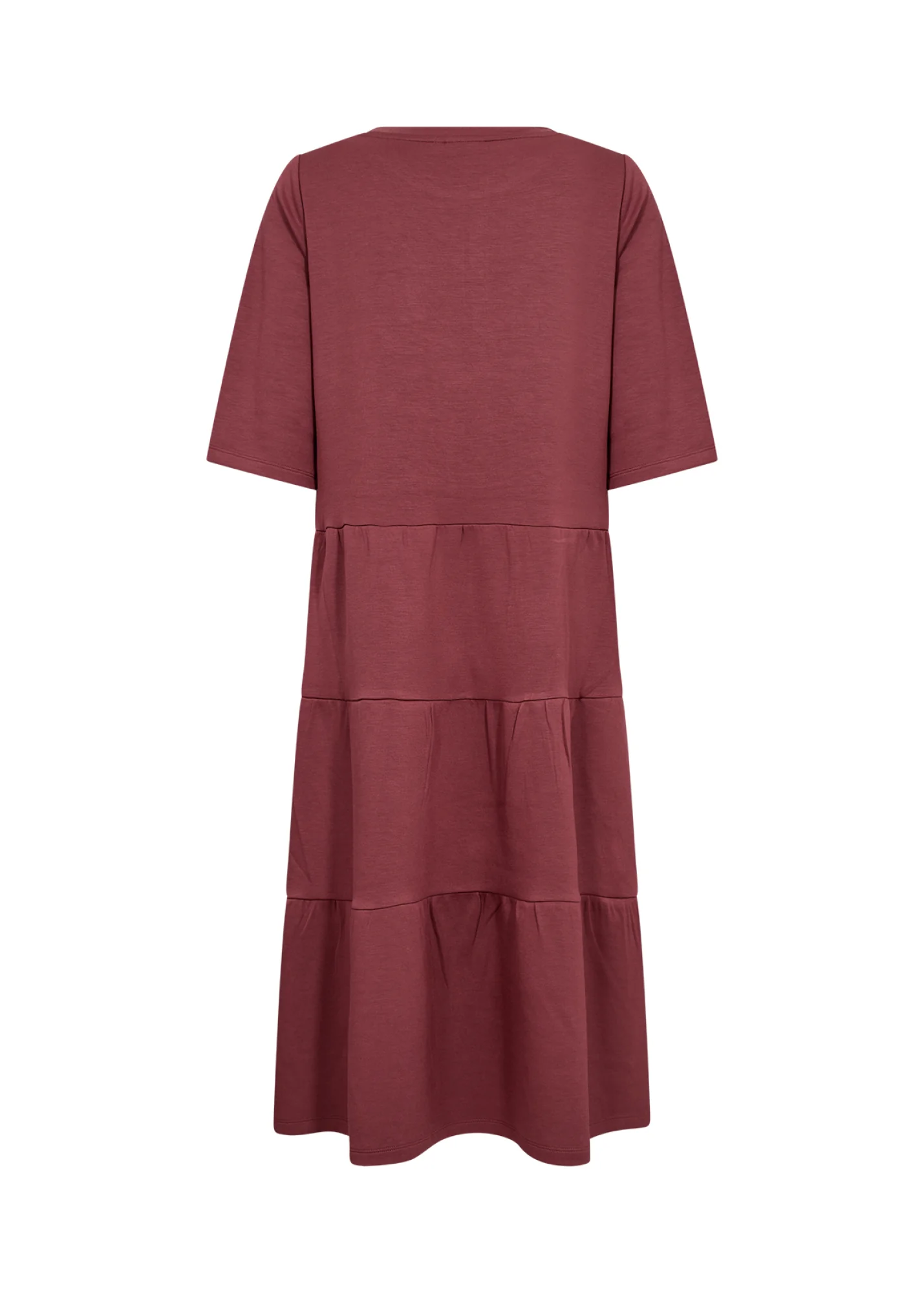 wasabiconcept Jurk W20631 4985 OXBLOOD RED - Image 2