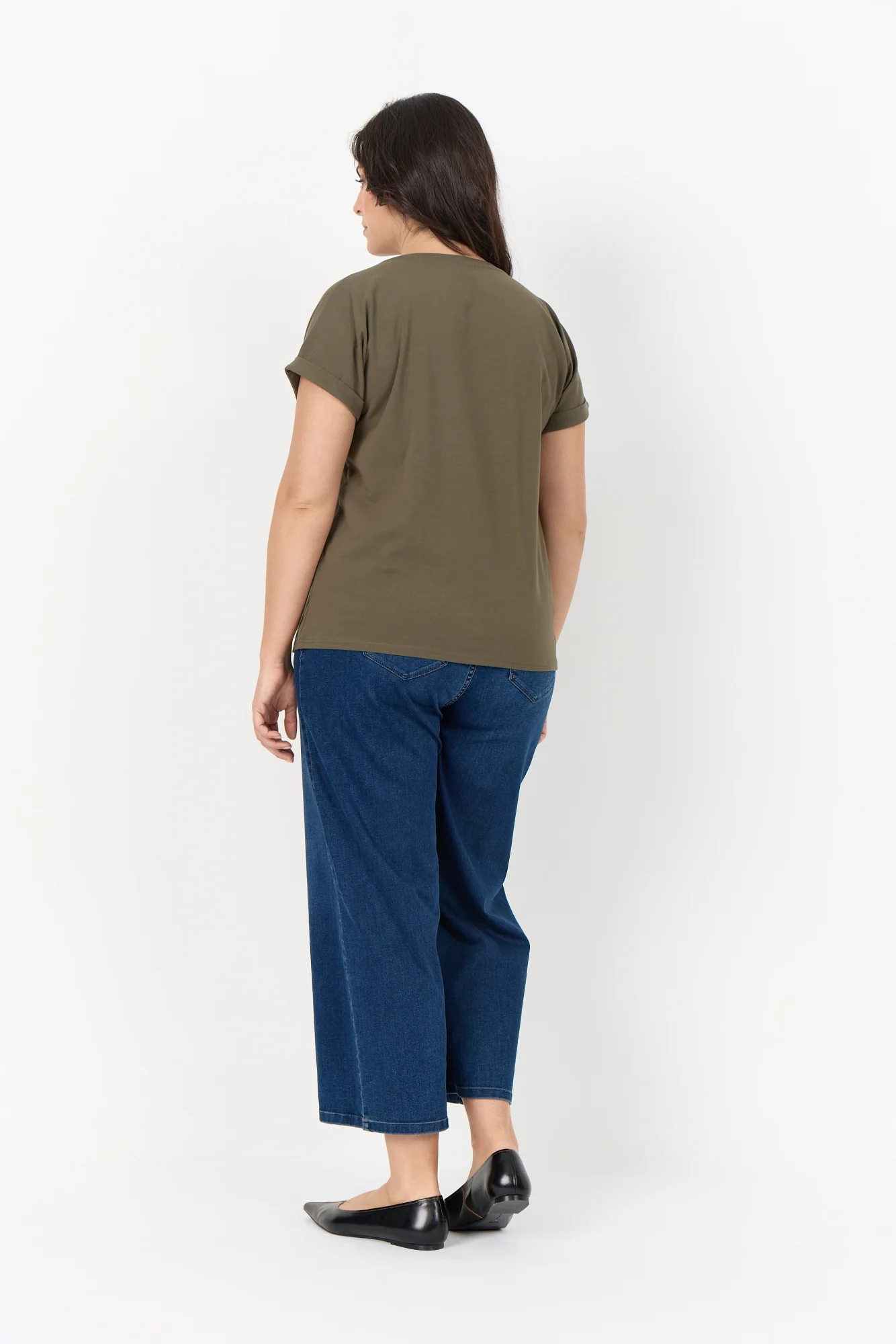 wasabiconcept T-Shirt W20634 7920 GRAPE LEAF - Image 3