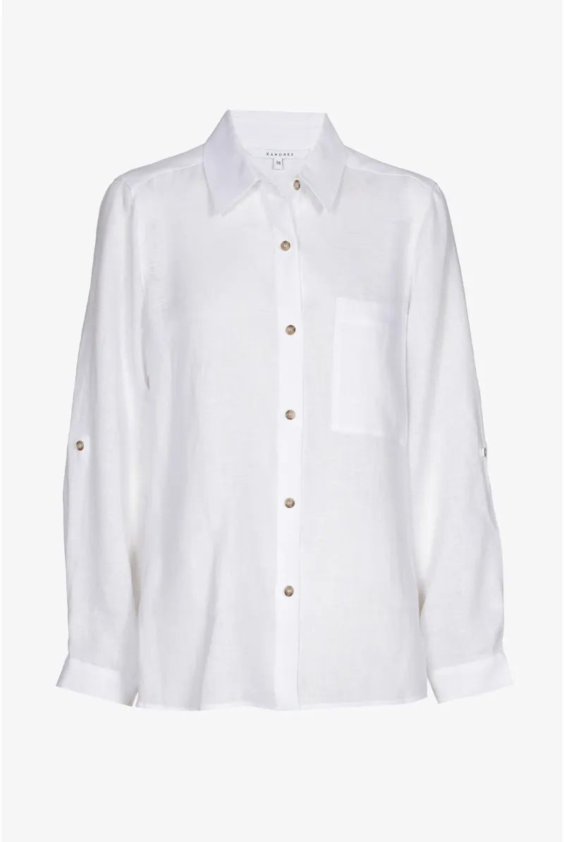 Xandres Blouse 14310-03 0160 white