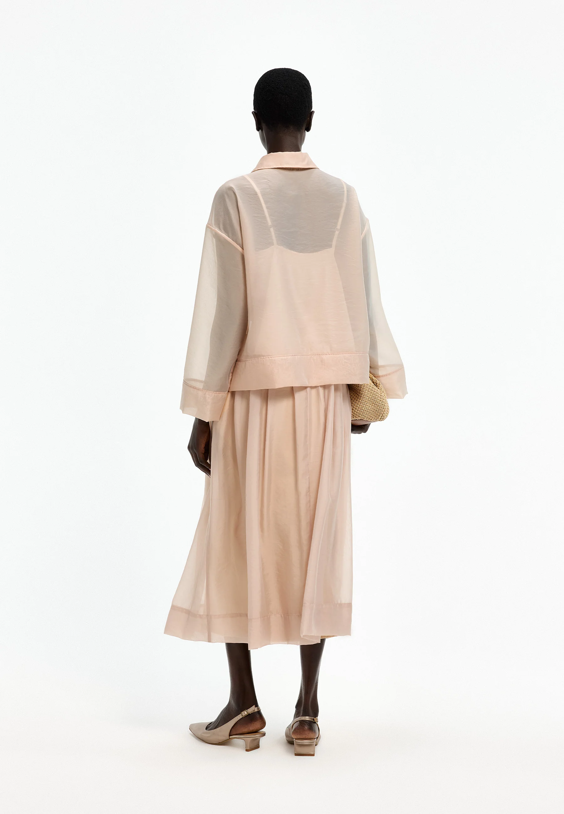 Xandres Blouse 14515-01 0420 light tan - Image 4