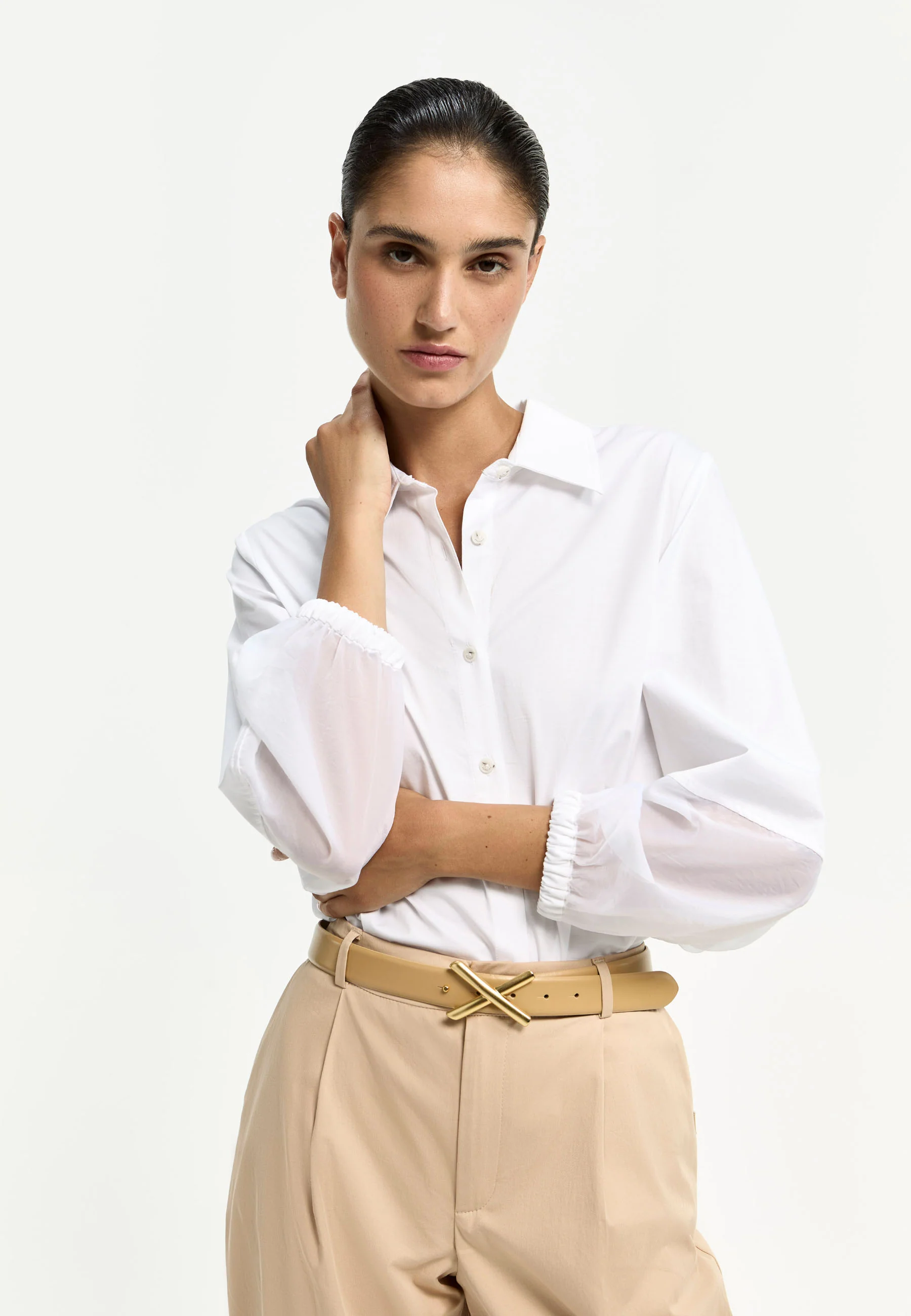 Xandres Blouse 14517-01 0160 white - Image 9