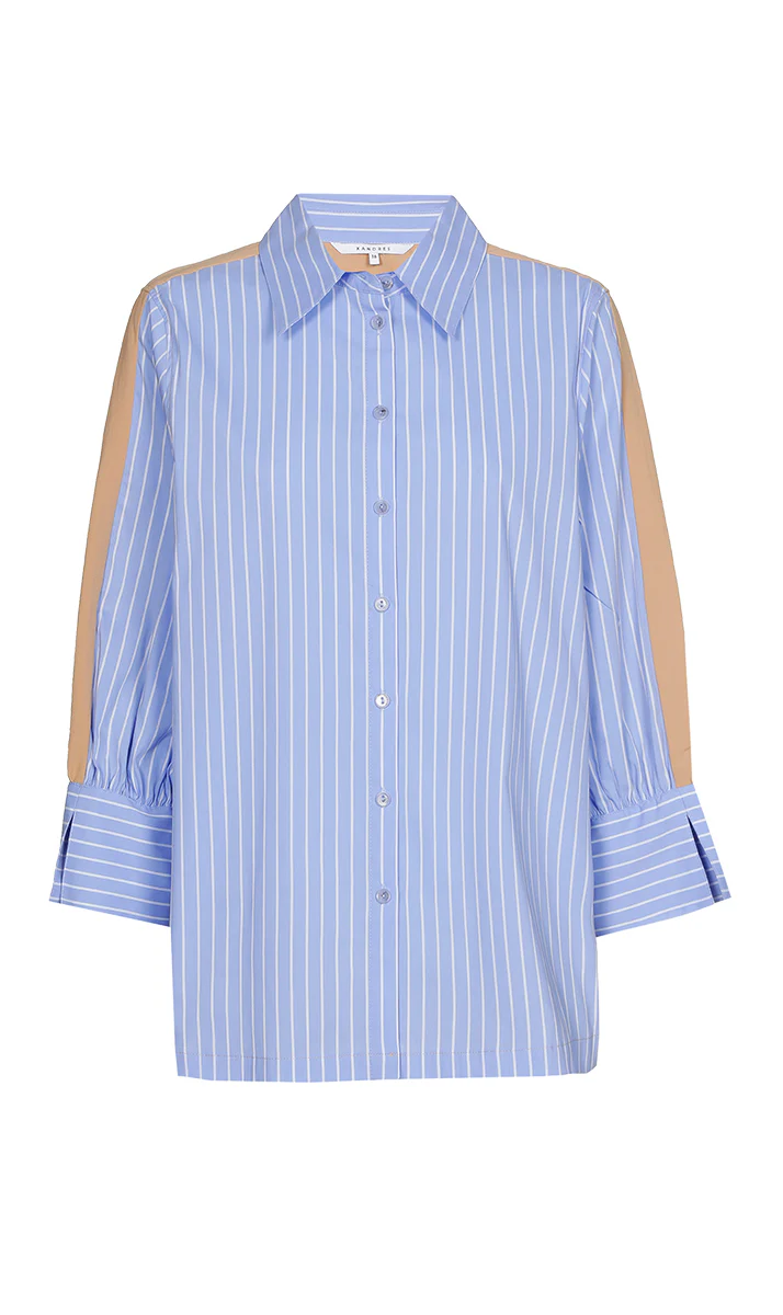 Xandres Blouse 14525-01 0075 spring sky - Image 8