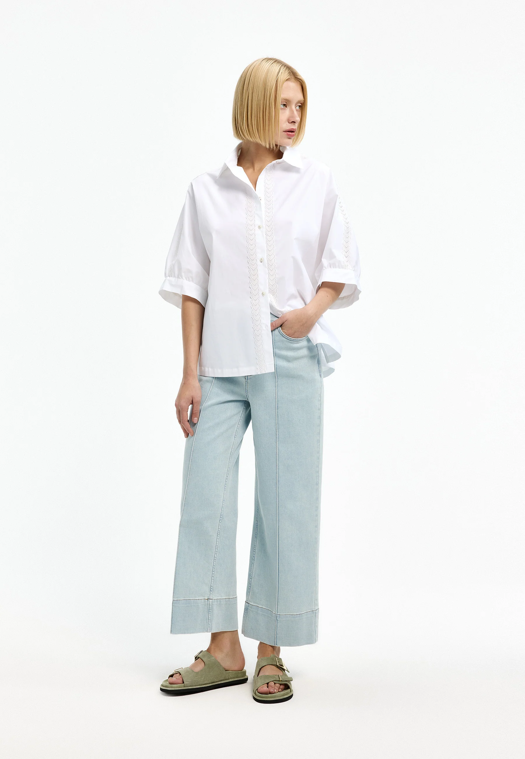 Xandres Blouse 14544-01 0160 white - Image 11