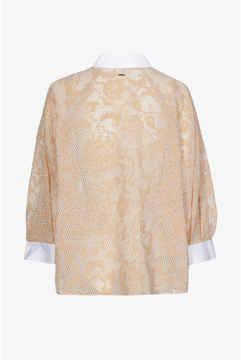 Xandres Blouse 14559-01 0425 light tan - Image 2