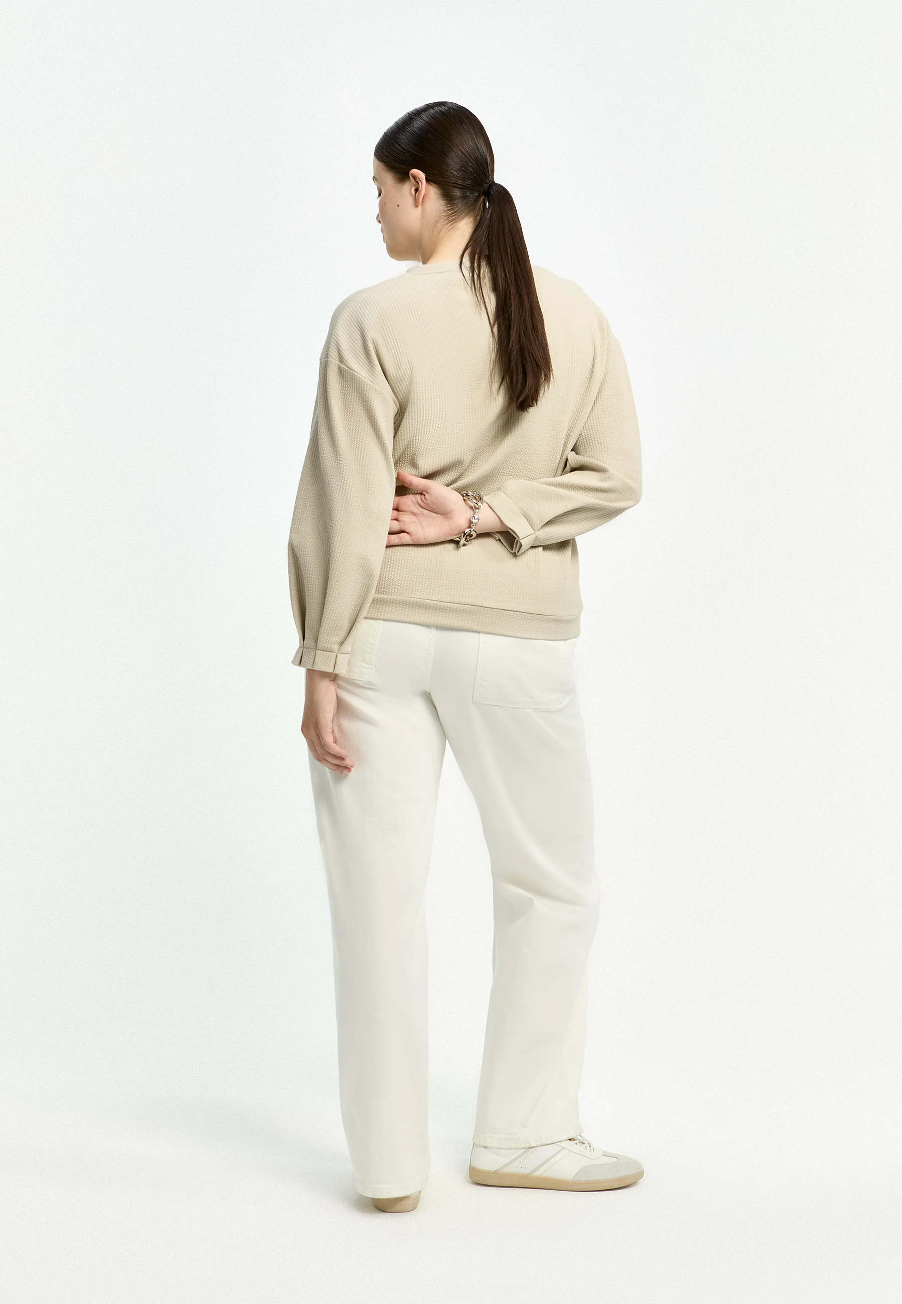 Xandres Blouse 29513-01 1331 white chalk - Image 11