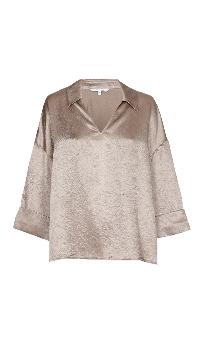 Xandres Blouse 61562-01 0591 dark oyster