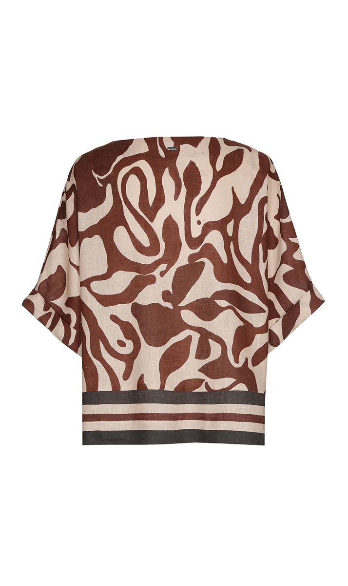 Xandres Blouse 61630-01 1715 tobacco - Image 8