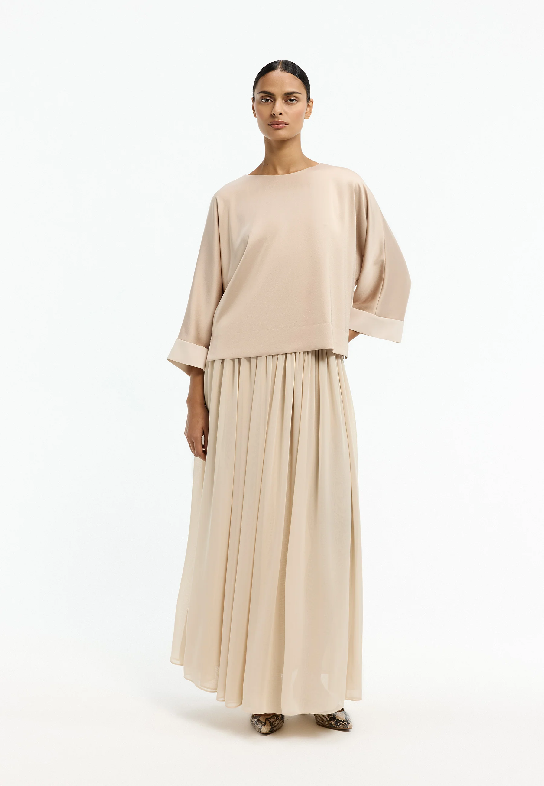 Xandres Blouse 61634-01 0060 light bronze - Image 17