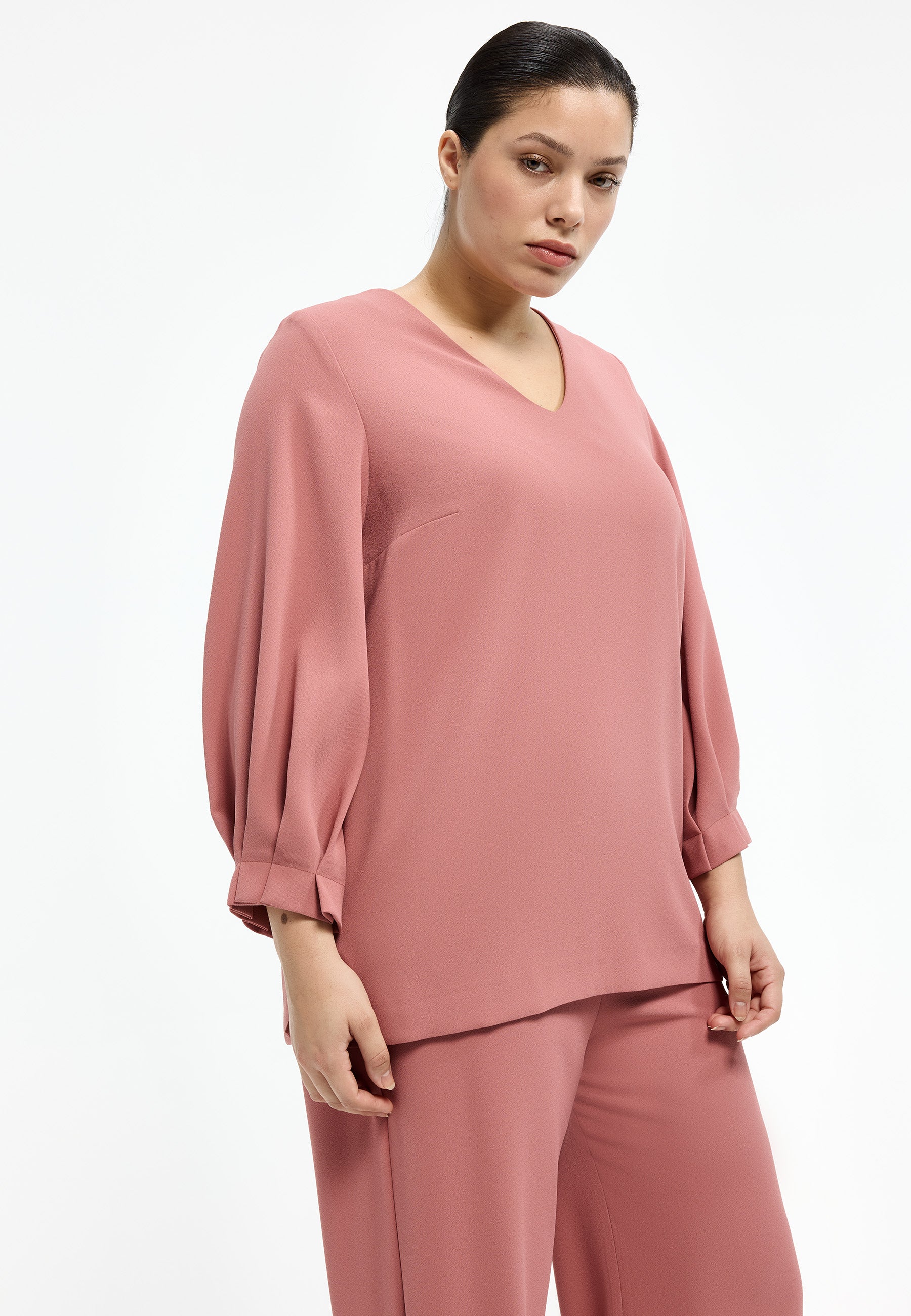 Xandres Blouse 82048-01 0810 rosewood - Image 6