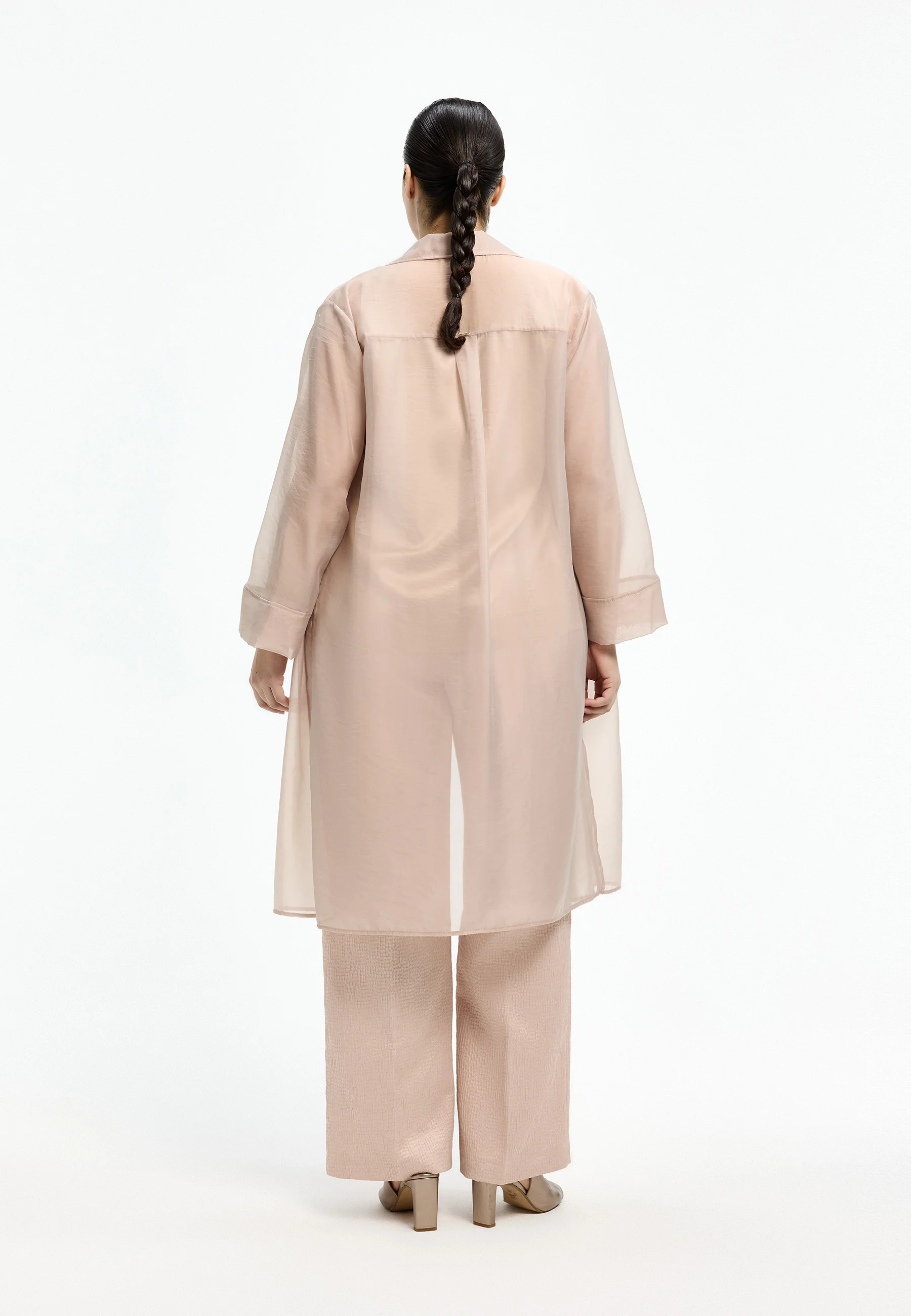 Xandres Blouse 82050-01 0420 light tan - Image 4