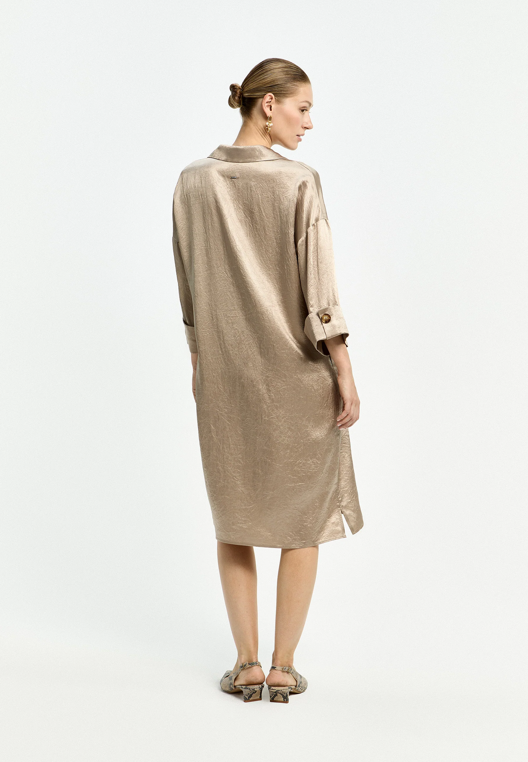 Xandres JURK LANG 61533-01 0591 dark oyster - Image 3