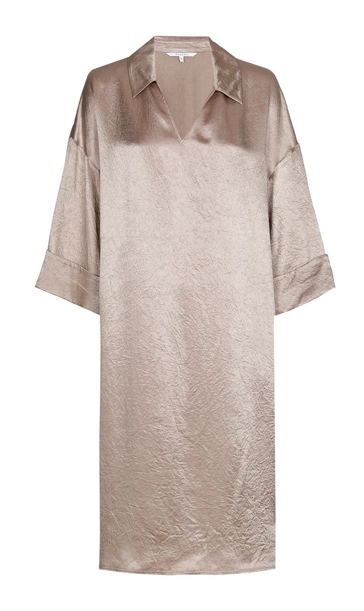 Xandres JURK LANG 61533-01 0591 dark oyster - Image 4