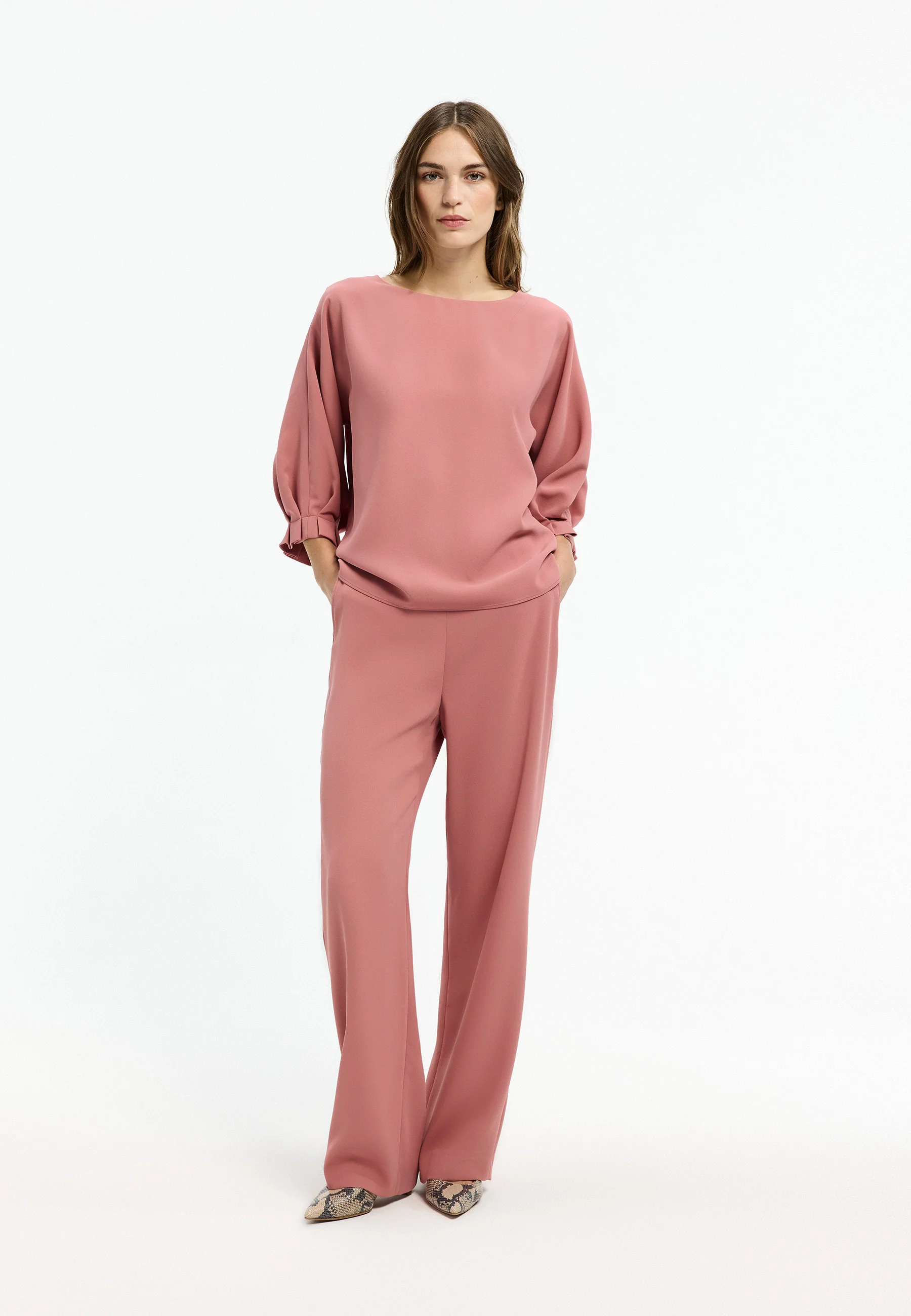 Xandres Pantalon 61085-13 0810 rosewood - Image 5