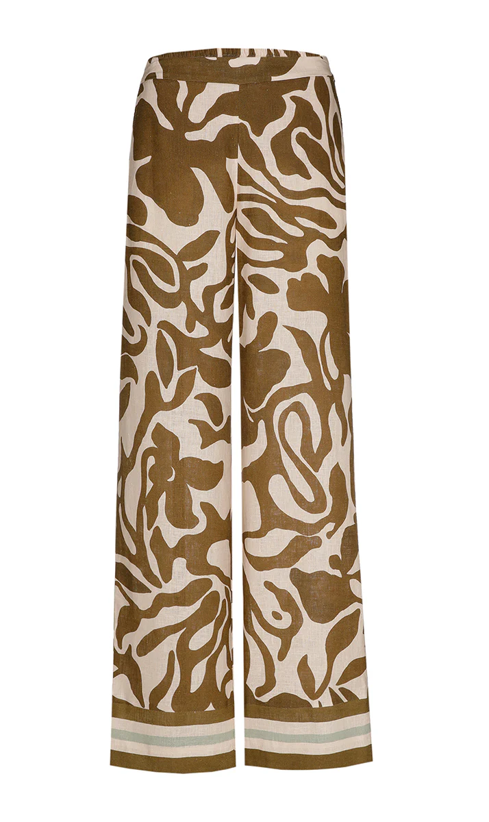 Xandres Pantalon 61085-14 0995 bronze green - Image 7