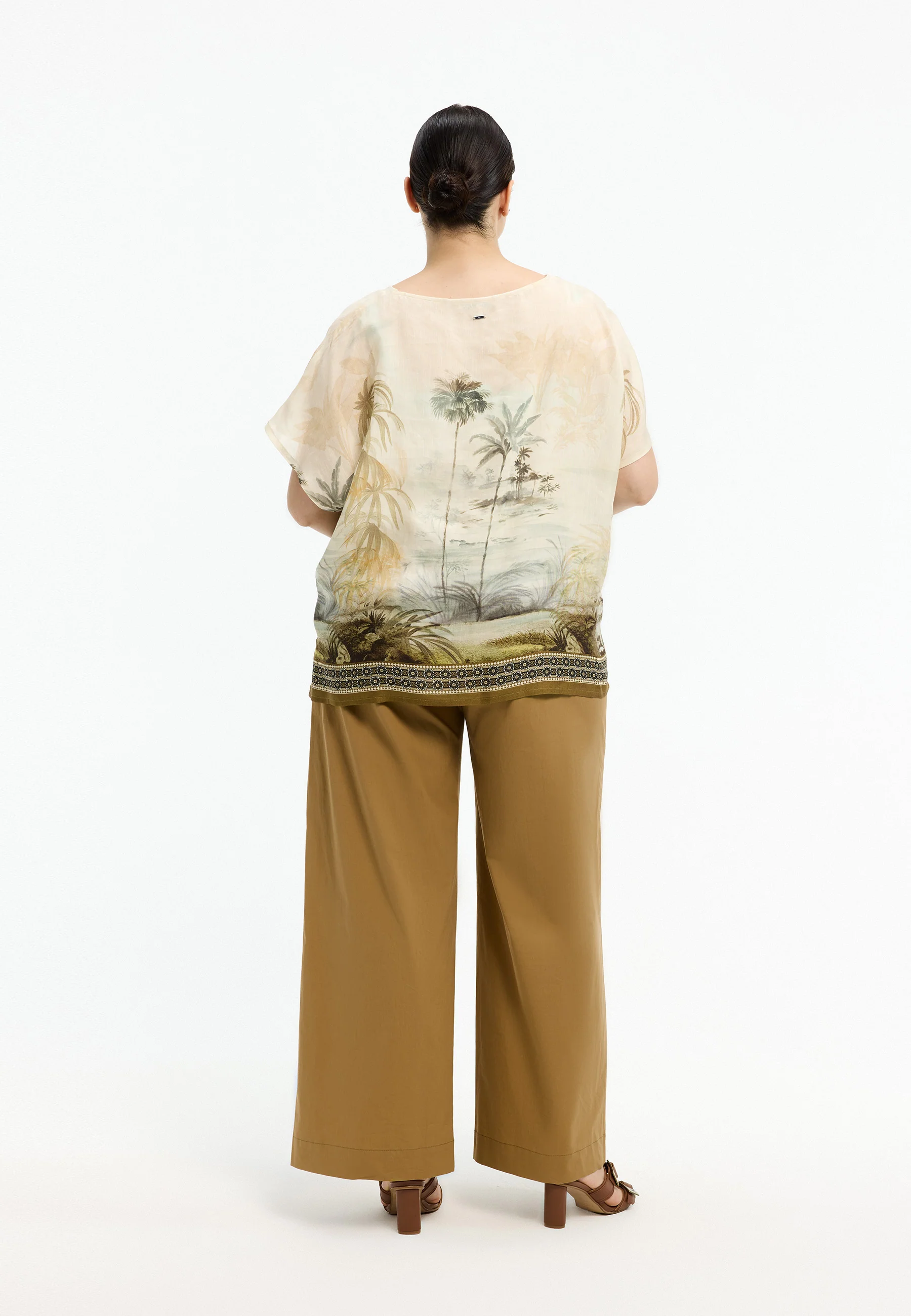 Xandres Pantalon 61150-05 0990 bronze green - Image 12