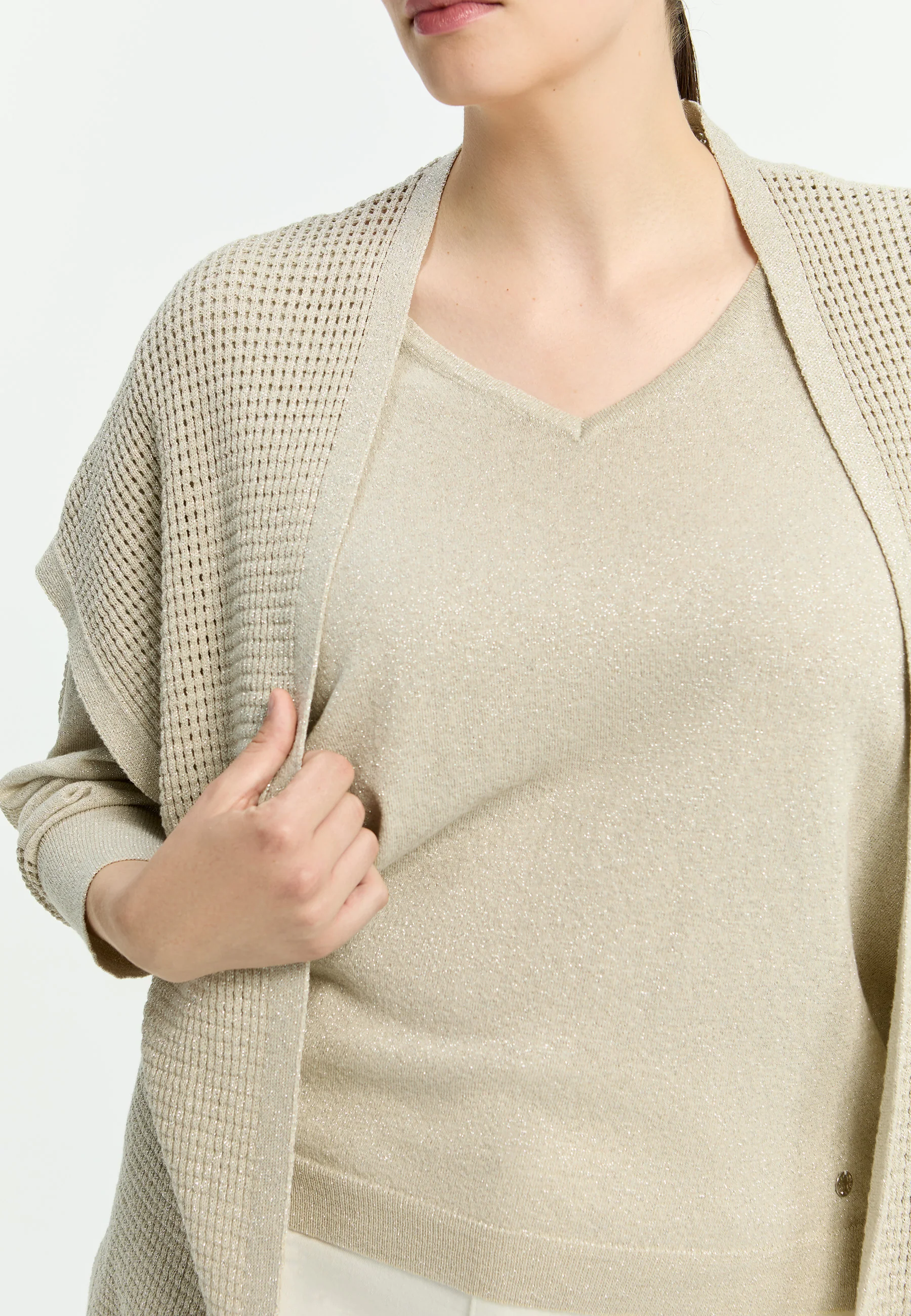 Xandres Vest 29523-01 1551 oyster - Image 3