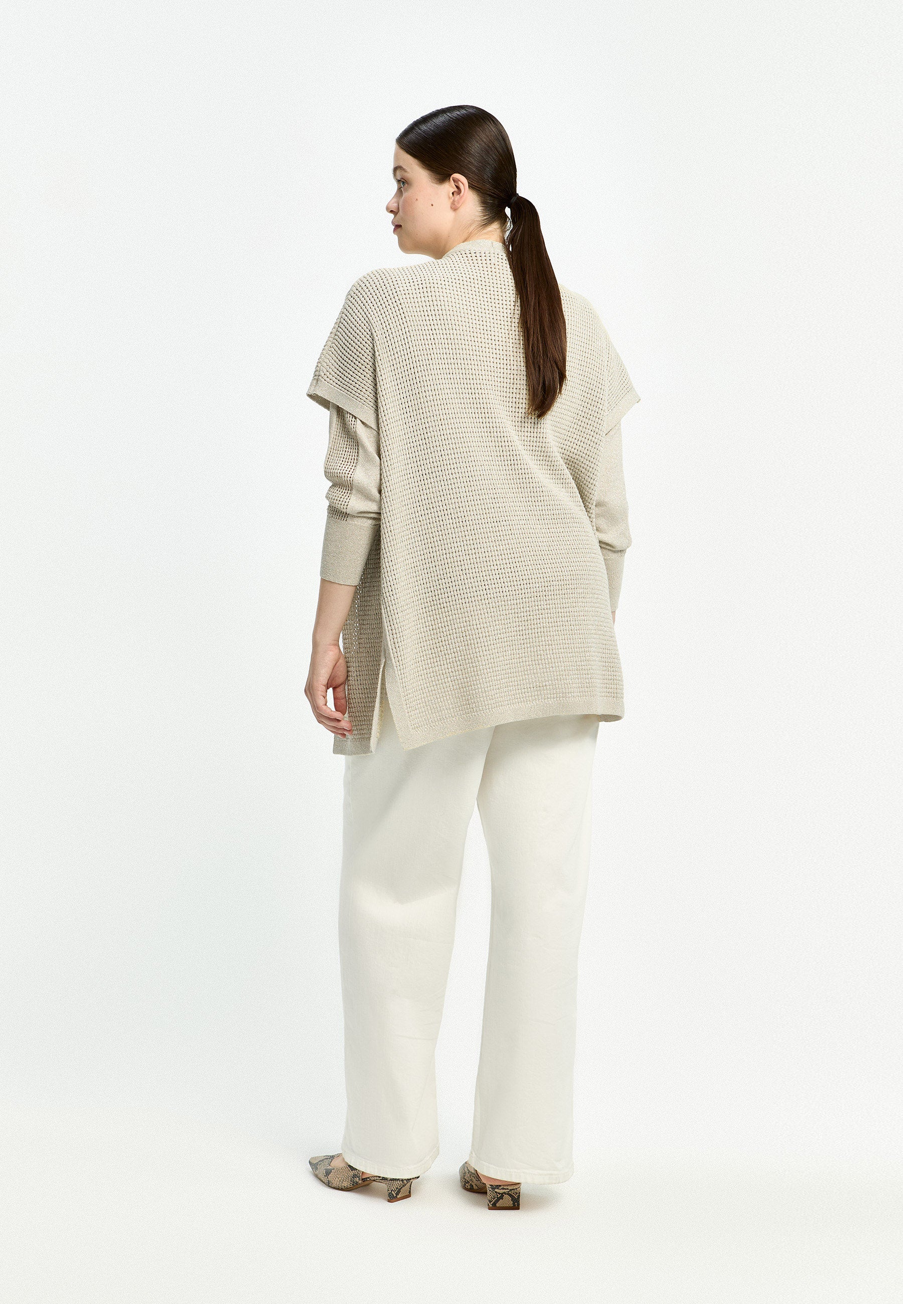 Xandres Vest 29523-01 1551 oyster - Image 4