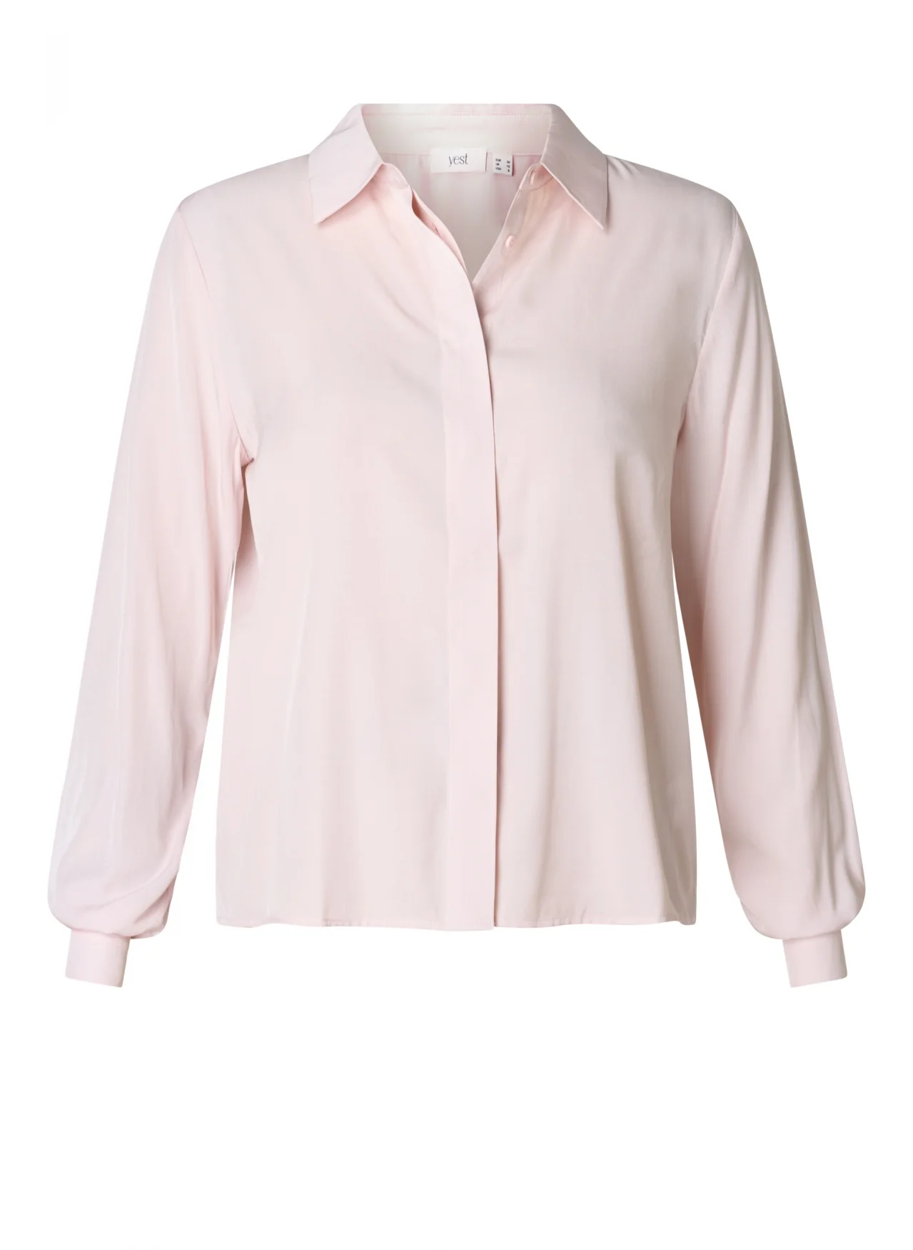 Yest Curve Blouse A006072 7024 pale pink - Image 2