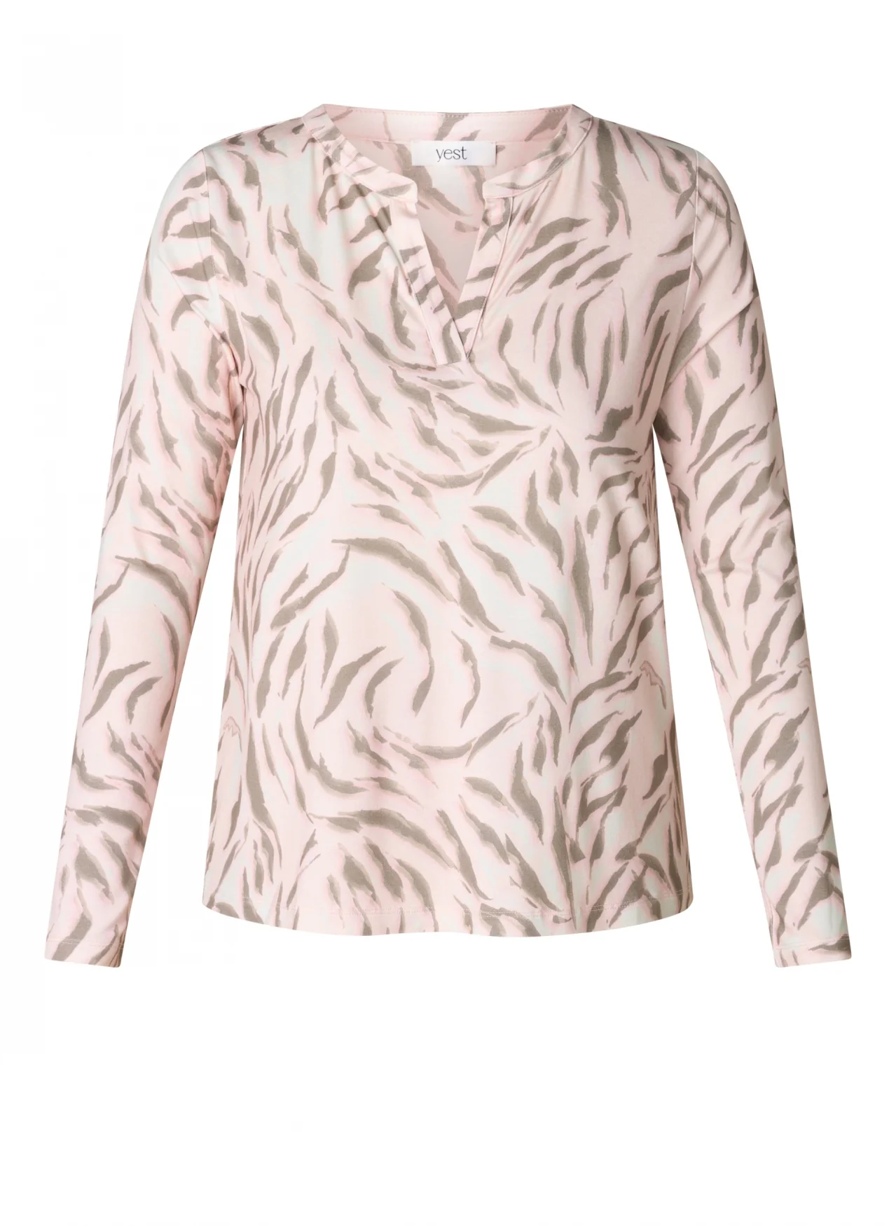 Yest Curve Blouse A006127 975 antique white/multi