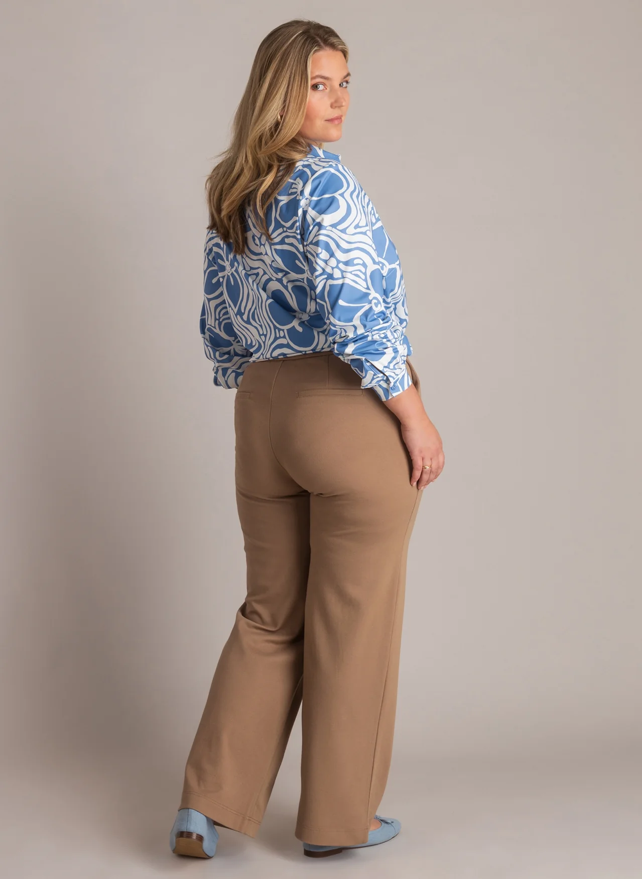 Yest Curve Pantalon A006117 9060 soft brown - Image 3