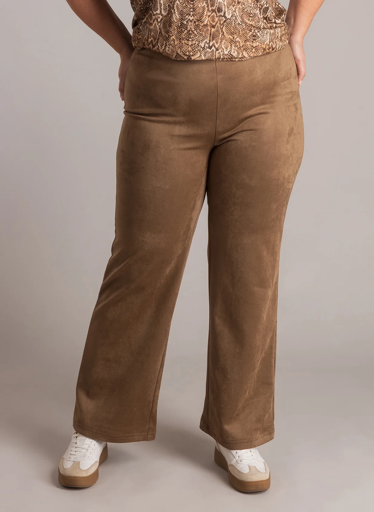 Yest Curve Pantalon A006264 9060 soft brown