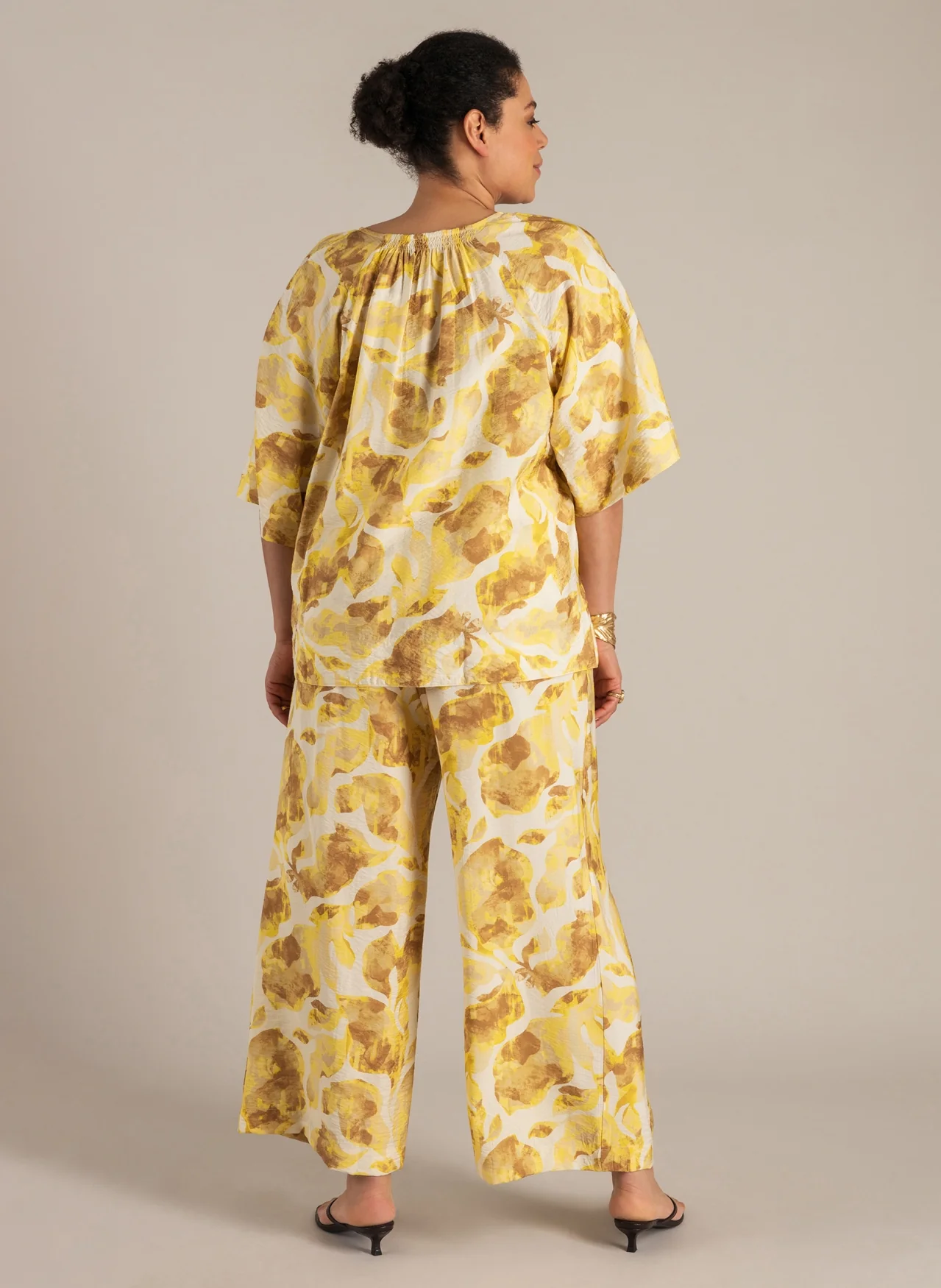 Yest Curve Pantalon A006286 4069 raffia/multi colour - Image 4