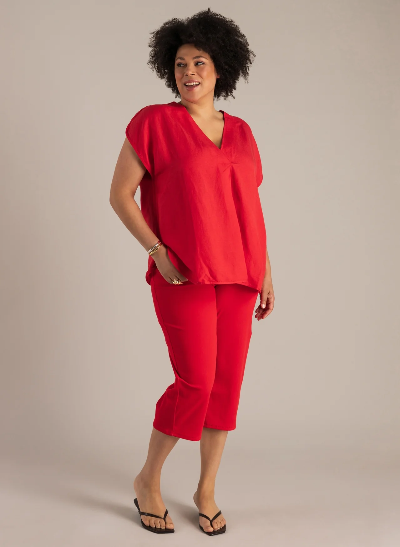 Yest Curve Pantalon A006398 6005 hot red - Image 12