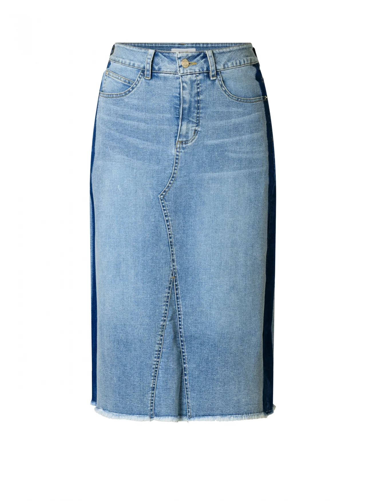Yest Curve ROK KORT A006033 12001 bleach blue denim