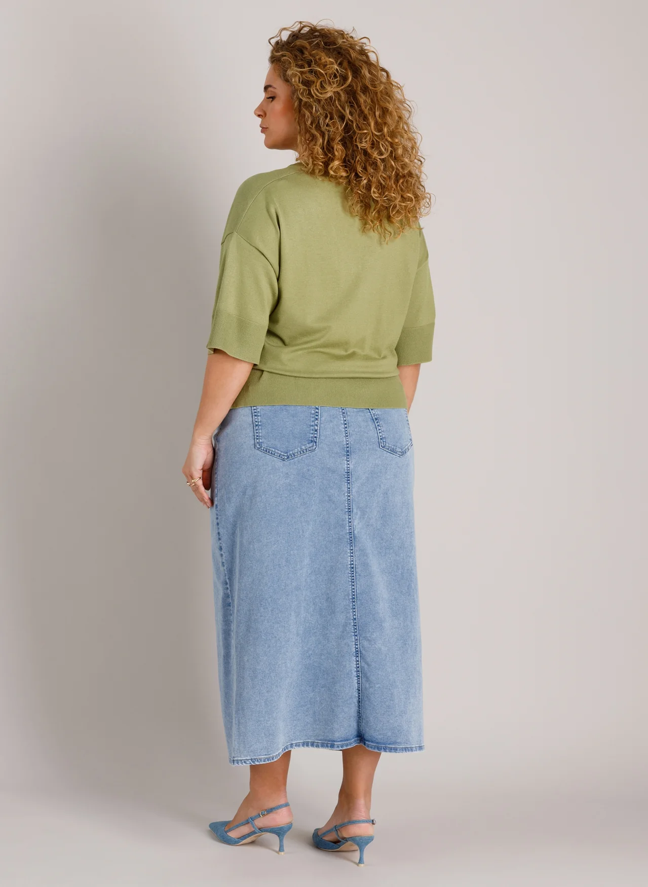 Yest Curve Trui A006200 3103 botanic green - Image 2