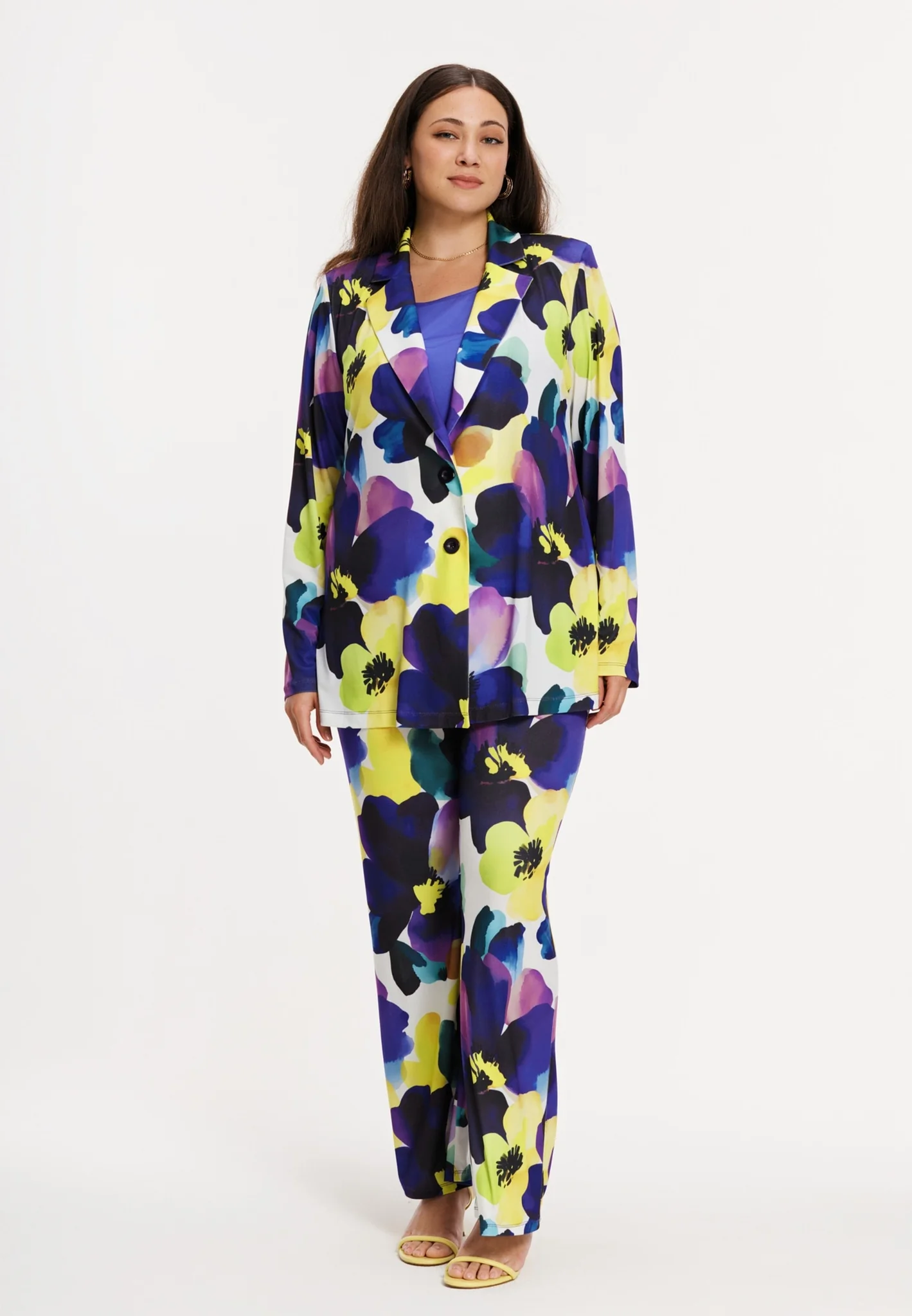 YOEK Blazer 362129 purple - Image 3
