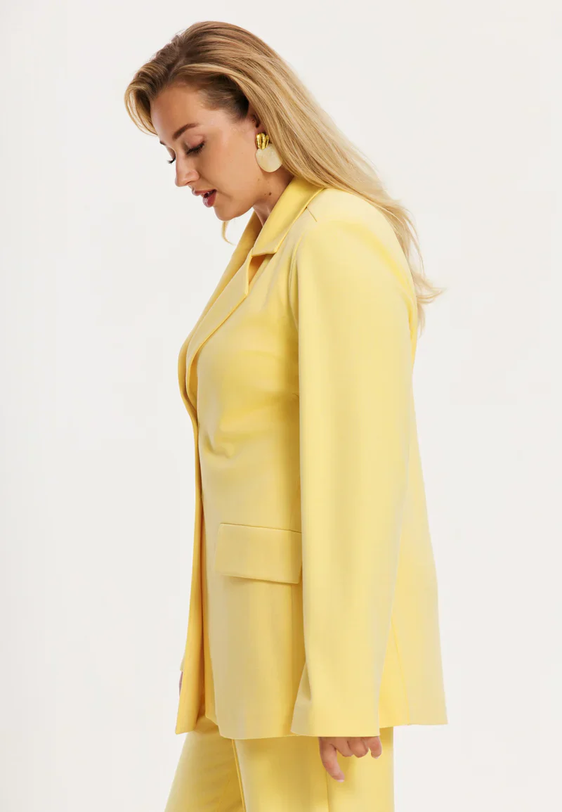 YOEK Blazer 363131 yellow - Image 2