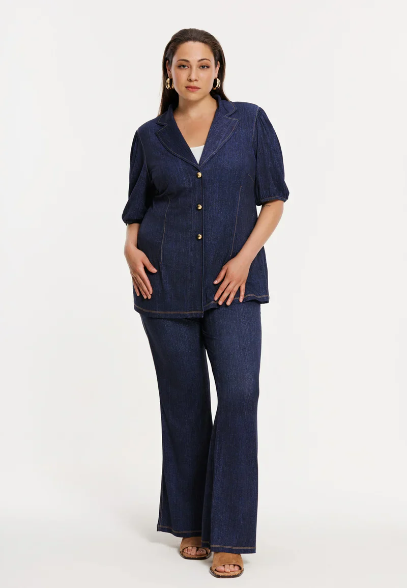 YOEK Blazer 363133 blue - Image 4