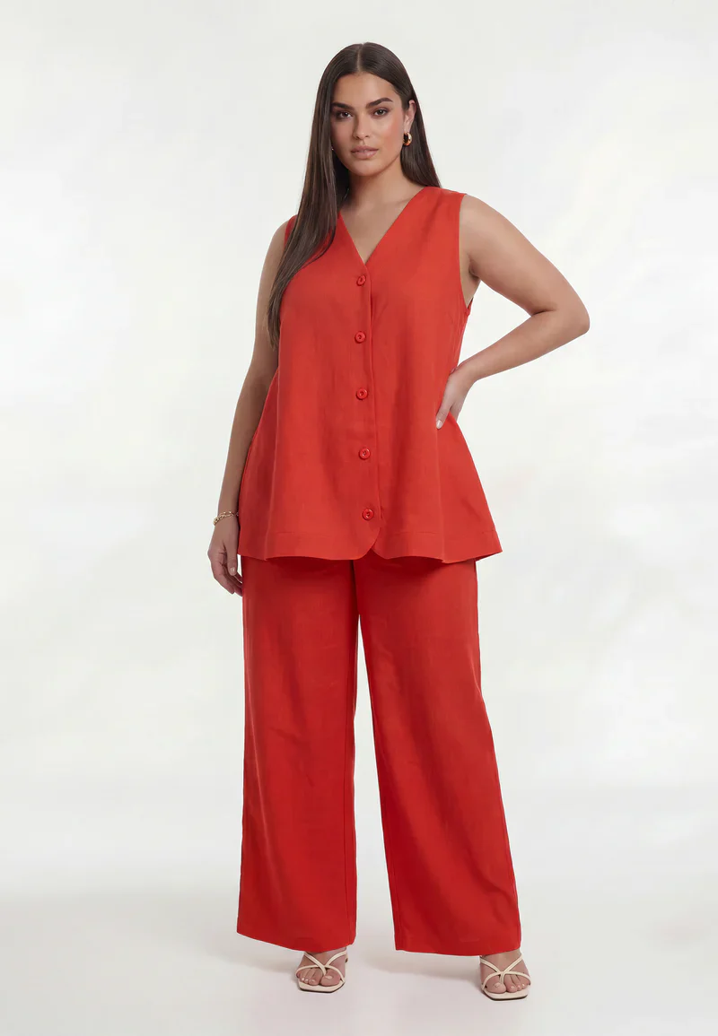 YOEK Broek 37570 light red