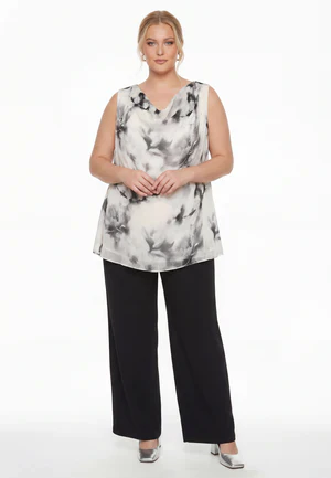 YOEK Top BL38412 ecru - Image 2