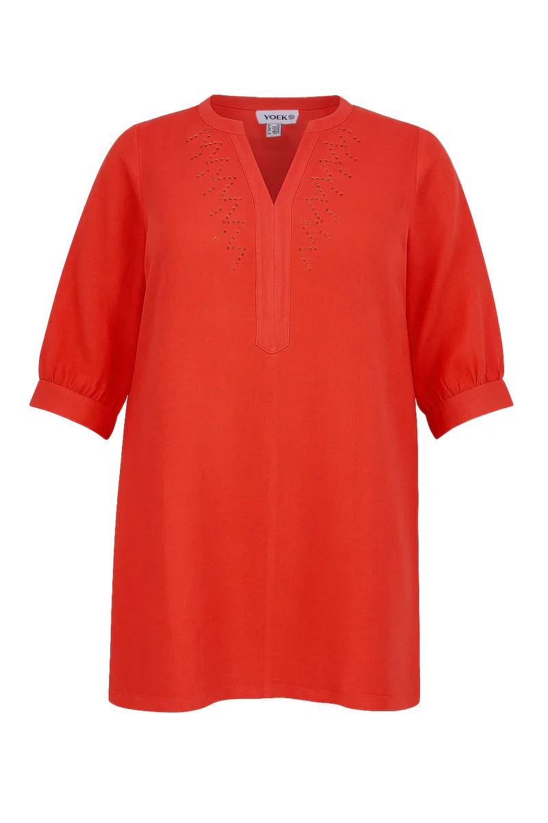 YOEK Tuniek 37471 light red - Image 5