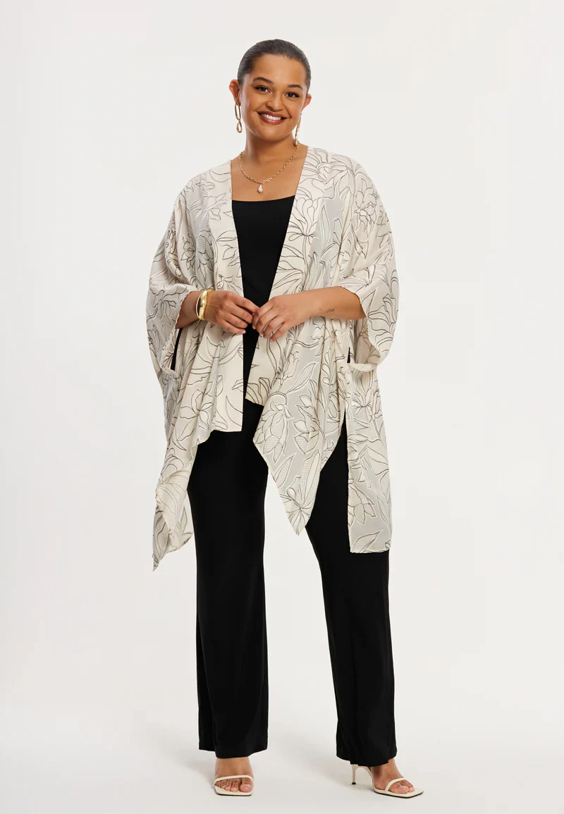 YOEK Vest BL364249 ecru