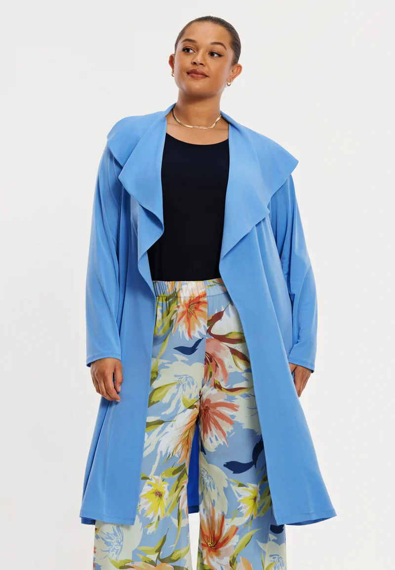 YOEK Vest BL364256 blue