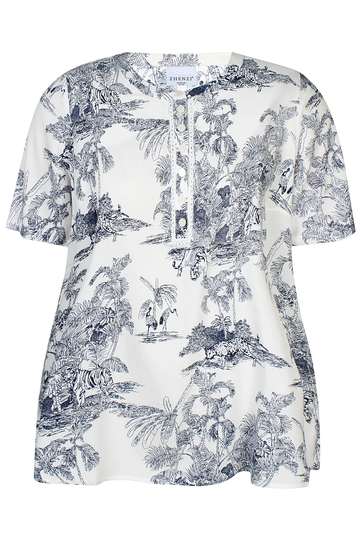 Zhenzi Blouse 201369 57900 - Image 4